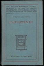 L' Intervento. (1915). Ricordi e pensieri