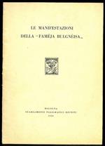 Le manifestazioni della 
