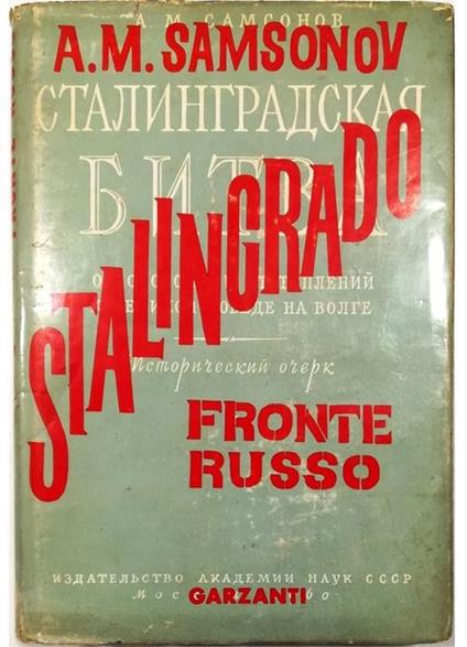 Stalingrado fronte russo - copertina
