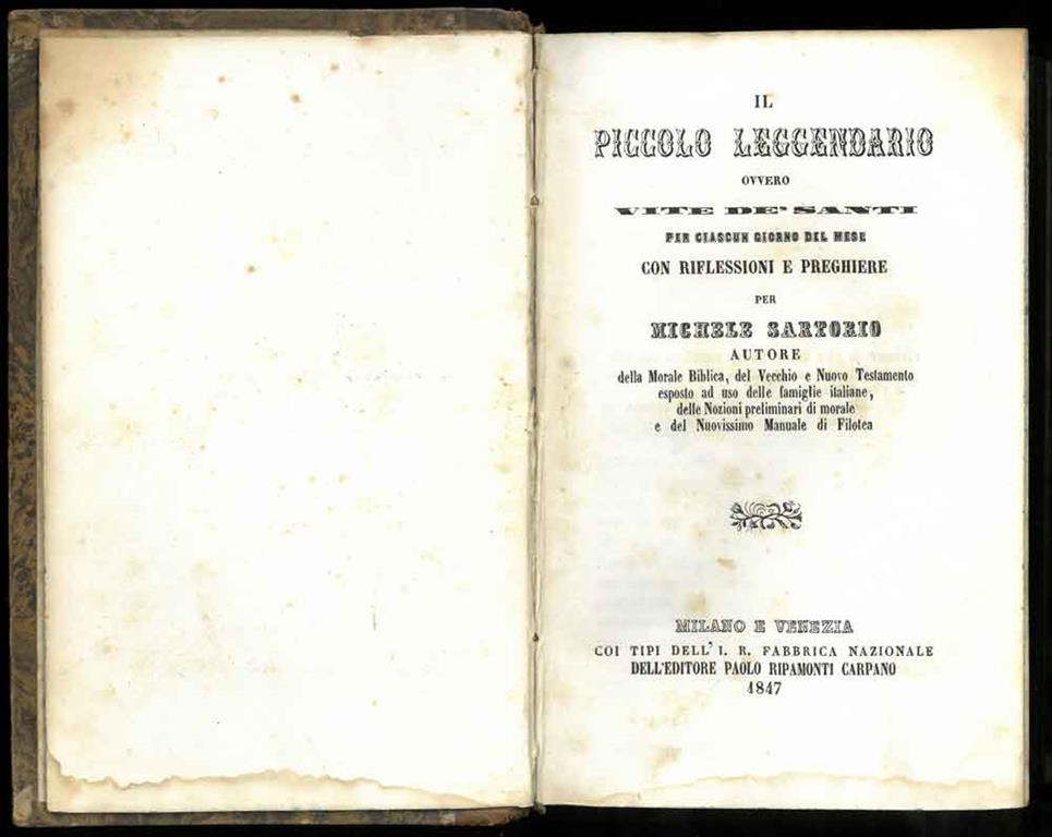 STUDIO BIBLIOGRAFICO ORFEO LIBRERIA ANTIQUARIA S.A.S.