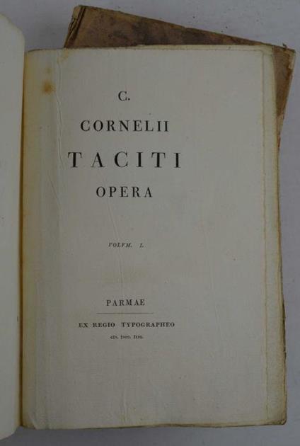 Opera… - P. Cornelio Tacito - copertina