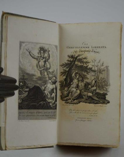 Gerusalemme liberata… secondo l'edizione di Mantova per Francesco Osanna… - Torquato Tasso - copertina