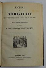 Le opere… esposte nella costruzione grammaticale e letteralmente vogarizzate dal Professore Cristoforo Baggiolini