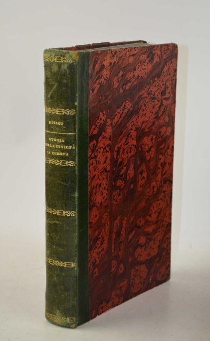 Storia generale della civiltà in Europa dalla caduta dell'impero romano fino alla rivoluzione francese, Corso di lezioni… Versione con note di Antonio Zoncada - François Guizot - copertina