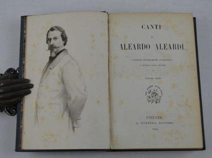 Canti.. - Aleardo Aleardi - copertina