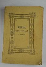 Journal d'un voyage d'agrement en 1853-54-55