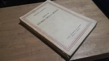 Breve storia della Sicilia - Giovanni Cucinotta - copertina