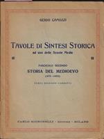 Tavole di sintesi storica ad uso delle scuola medie Fascicolo II