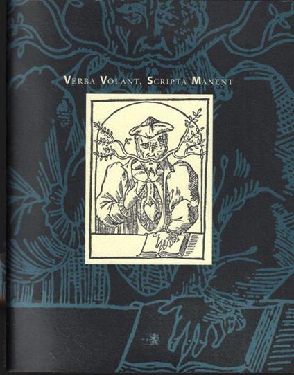 Verba volant, scripta manent - copertina