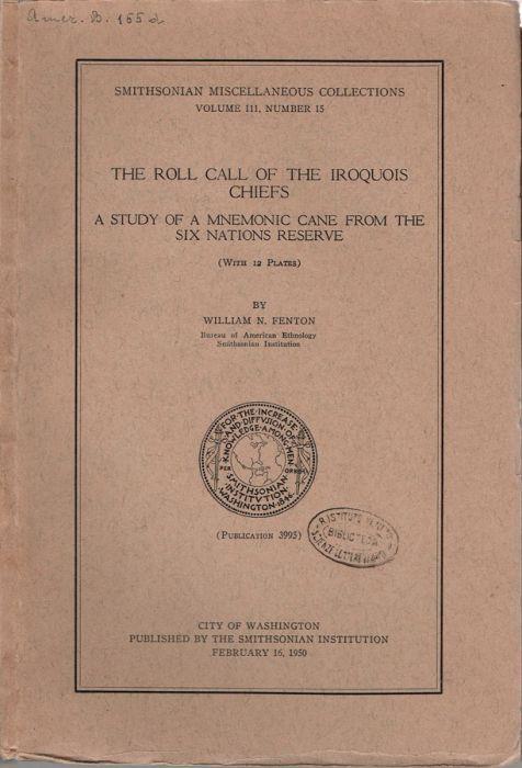 The roll call of the Iroquois Chiefs - copertina
