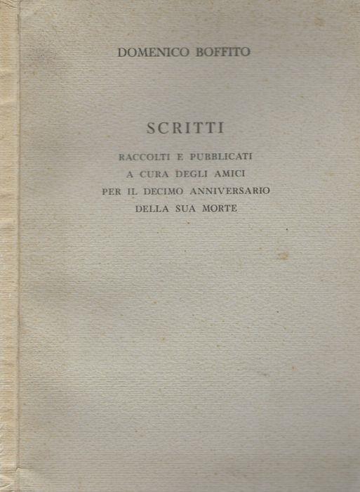 Scritti - copertina