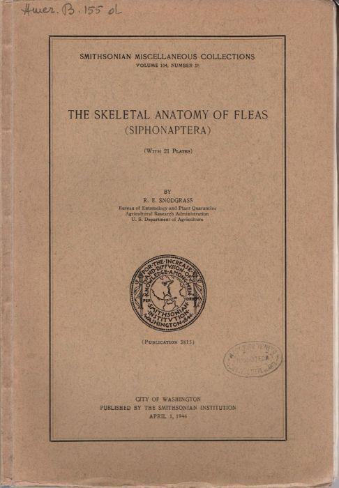 The skeletal anatomy of fleas (Siphonaptera) - copertina