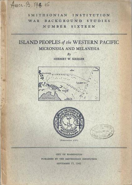 Island Peoples of the Western Pacific Micronesia and Melanesia - copertina