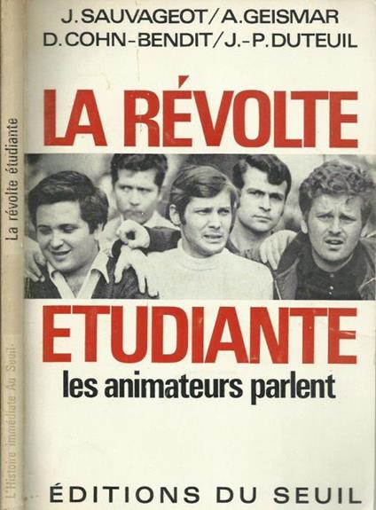 La revolte etudiante - copertina