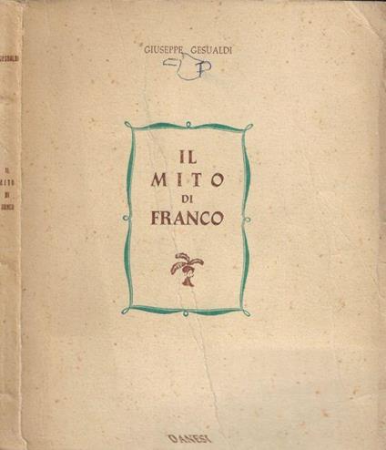Il mito di Franco - copertina