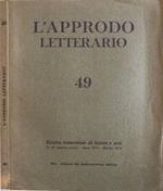 L' approdo letterario anno XVI, n 49