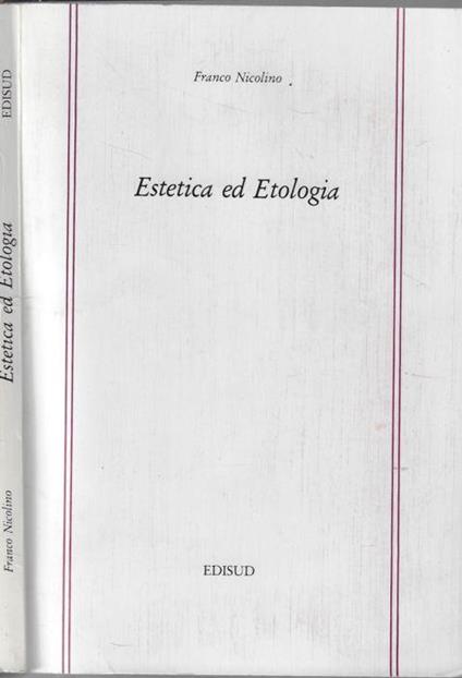 Estetica ed etologia - Franco Nicolino - copertina