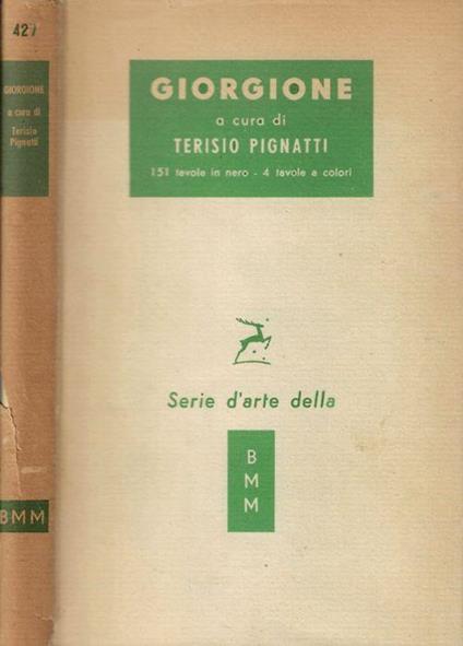 Giorgione - Terisio Pignatti - copertina