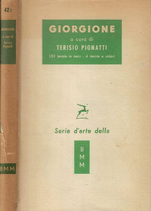 Giorgione - Terisio Pignatti - copertina
