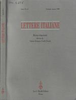 Lettere italiane anno LI 1999 N. 1