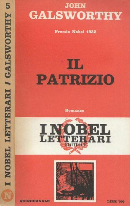 Il patrizio - John Galsworthy - copertina
