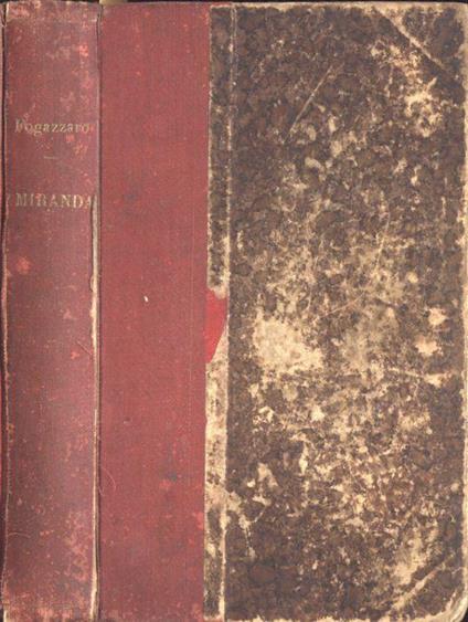 Miranda - Antonio Fogazzaro - copertina