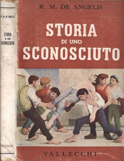 Storia di uno sconosciuto - R. M. De Angelis - copertina