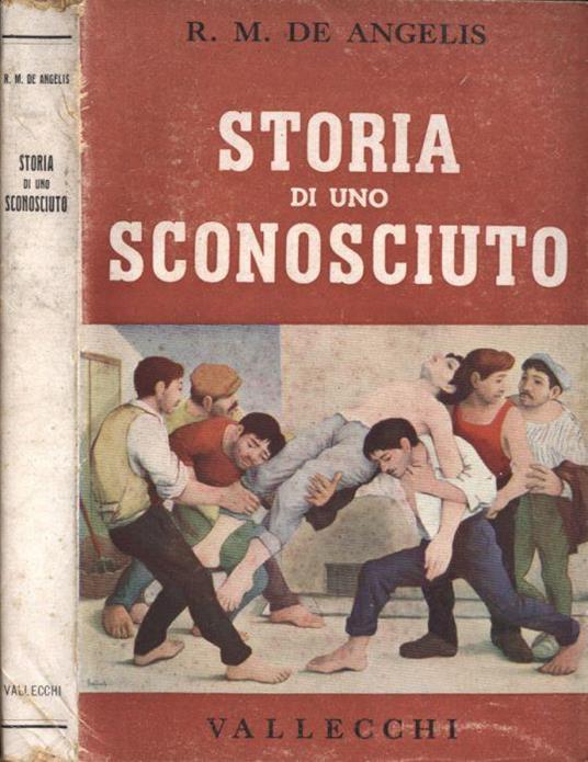 Storia di uno sconosciuto - R. M. De Angelis - copertina