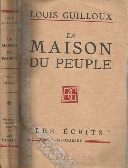 La maison du peuple - Louis Guilloux - copertina