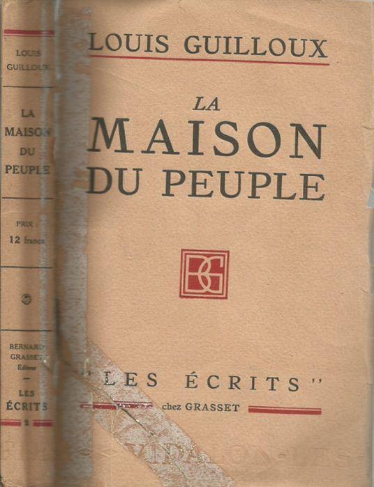 La maison du peuple - Louis Guilloux - copertina