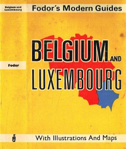 Belgium and Luxembourg - Eugene Fodor - copertina