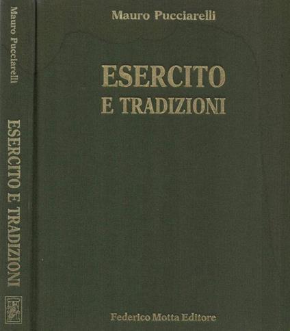 Esercito e tradizioni - Mauro Pucciarelli - copertina