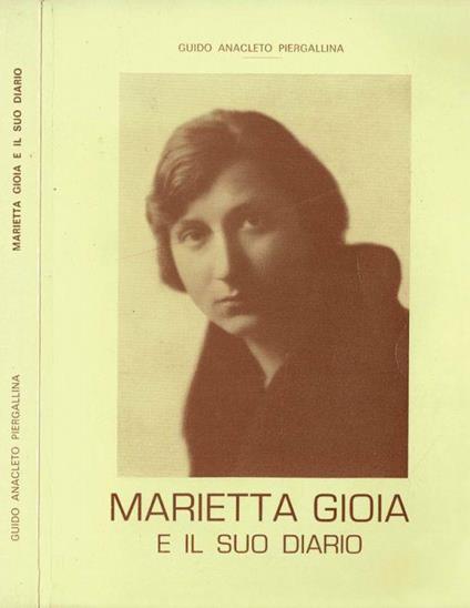 Marietta Gioia e il suo diario - copertina