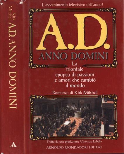 A. D. Anno Domini - Kirk Mitchell - copertina