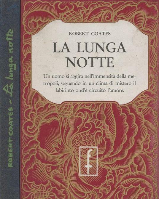 La lunga notte - Robert Coates - copertina