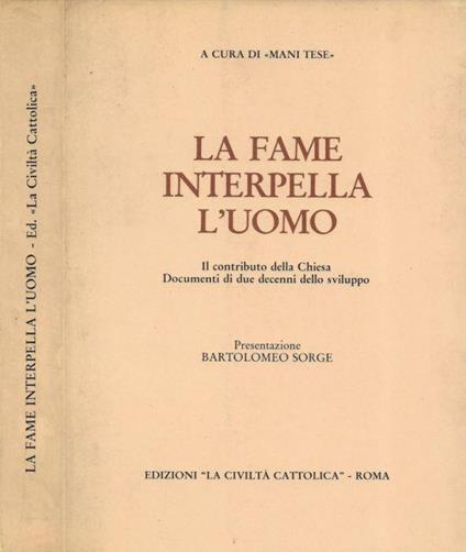 La fame interpella l'uomo - copertina