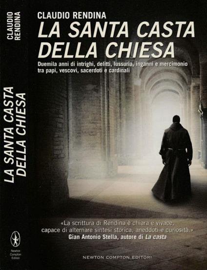 La santa casta della Chiesa - Claudio Rendina - copertina