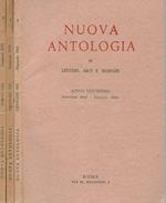 Nuova antologia di lettere, arti e scienze Anno 100°, fasc.1969,1970,1971, Vol.n.1,2,3, 1965