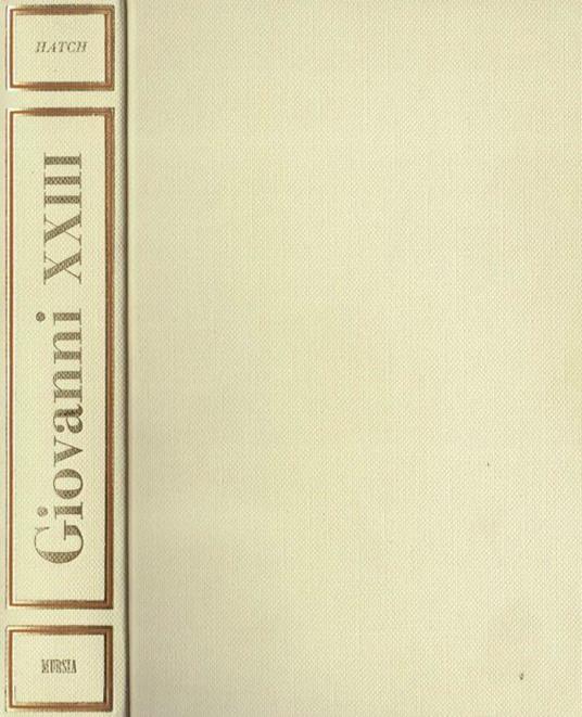 Giovanni XXIII - Alden Hatch - copertina