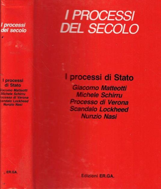 I processi di Stato - copertina