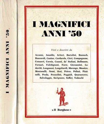 I magnifici anni Cinquanta - copertina