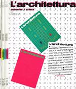 L' architettura. Cronache e storia. Numero 1, 2, 3, 4, 5, 7, anno 1995