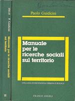 Manuale per le ricerche sociali sul territorio