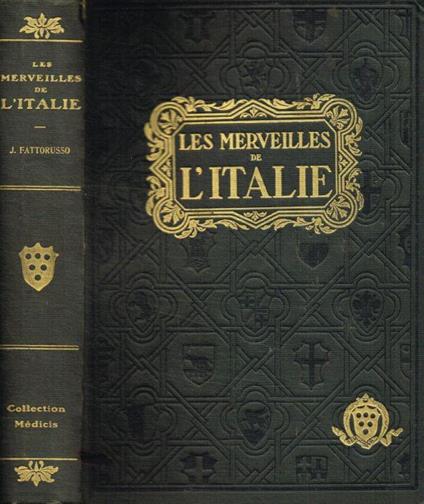 Les merveilles de l'Italie - Joseph Fattorusso - copertina