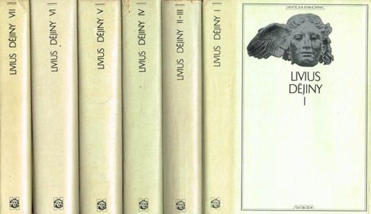 Dejiny 6voll - Livius - copertina