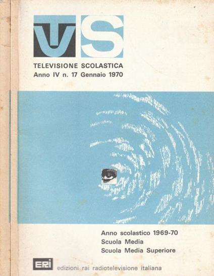 Televisione scolastica anno IV n 17,20 - copertina