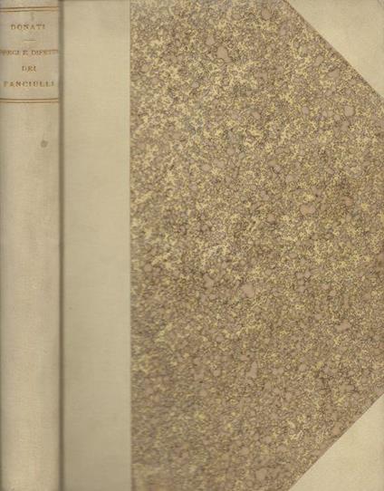 Pregi e Difetti dei Fanciulli - M. Donati - copertina