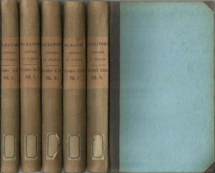 Annali d'Italia - Lodovico Antonio Muratori - copertina
