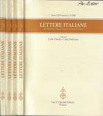 Lettere italiane anno LX 2008 N. 1, 2, 3, 4