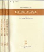 Lettere italiane anno LIX 2007 N. 1, 2, 3, 4